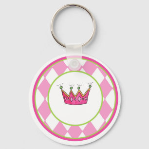 Personalisierte Prinzessin Schlüsselanhänger