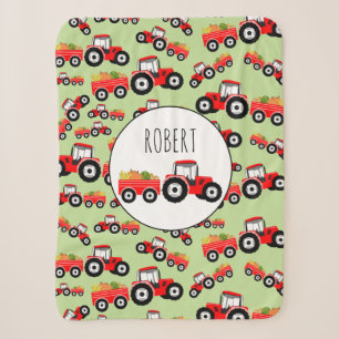 Personalisierte Produktion von roten LKW Sherpadecke