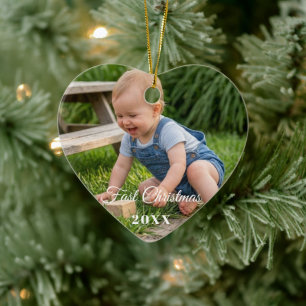 personalisierte professionelle Vorlage Keramikherz Keramik Ornament