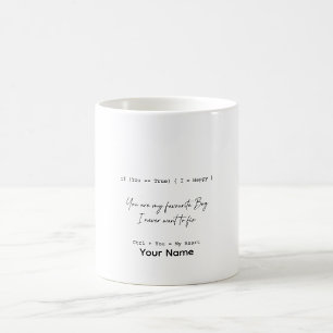 Personalisierte Programmierer-Geschenktasse Coding Kaffeetasse