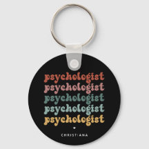 Personalisierte Psychologin Retro Psychologie