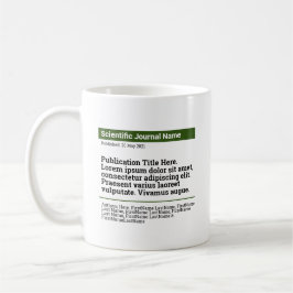 Personalisierte Publikation Klassische Tasse - Grü