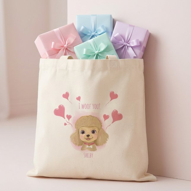 Personalisierte Pudel-Tasche mit individuellem Hun Tragetasche (Von Creator hochgeladen)