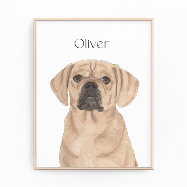 Personalisierte Puggle Reversible Art Fotodruck (Von Creator hochgeladen)