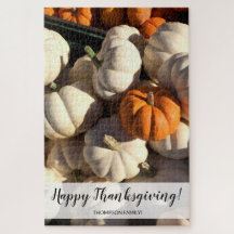 Personalisierte Pumpkin-Bauernfotografie Erntedank