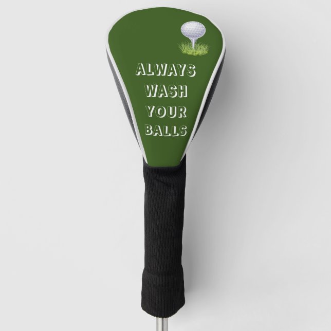 Personalisierte Putter Golf Head Cover für jeden. Golf Headcover (Vorderseite)