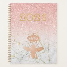 Personalisierte QUEEN BIE Rose Gold Grosses 2021