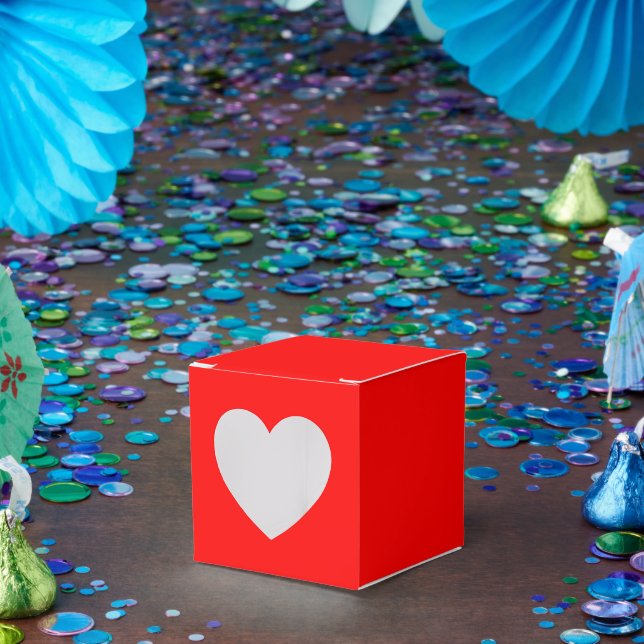 Personalisierte Red Fevor Boxes - Heft 2x2x2 Style Geschenkschachtel (Party)