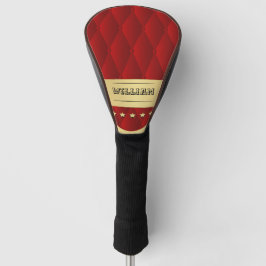Personalisierte Red Imitate Tuflisch Golf Head Cov Headcover