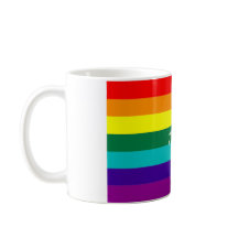 Personalisierte Regenbogenflagge zum LGBTQ-Stolzmo