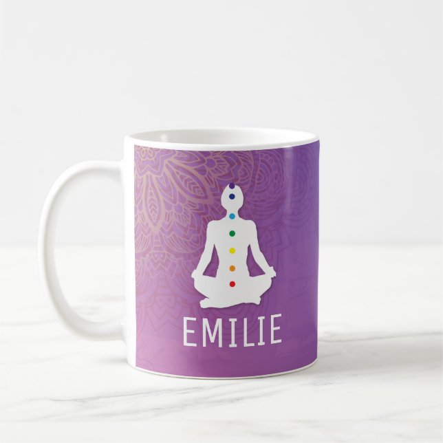 Personalisierte Reiki Kaffeetasse (Links)
