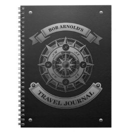 Personalisierte Reise-Zeitschrift Notizblock