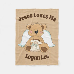 Personalisierte Religiöse Fleece Blanket