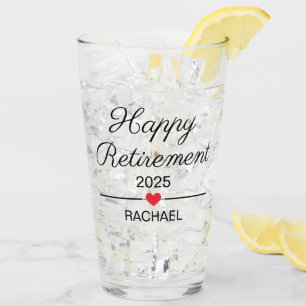 Personalisierte Rente Glas