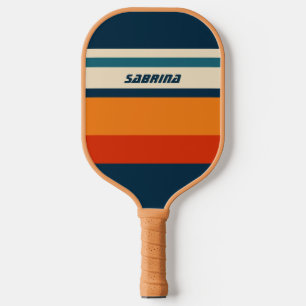 Personalisierte Retro Pickleball Schläger