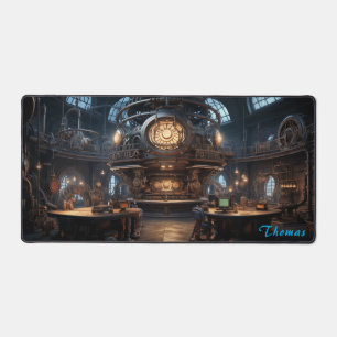 Personalisierte Retro Steampunk Fabrikmatte Schreibtischunterlage