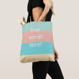Personalisierte Retro-Tasche aus den 70er Jahren Tasche