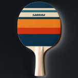 Personalisierte Retro Tischtennis Schläger<br><div class="desc">Erleben Sie Ihr Tischtennisspiel mit unseren Retro Personalisiert Playing Cards - einem einzigartigen Accessoire,  das Vintagen Charme mit moderner Personalisierung verbindet. Mit einem benutzerdefinierbaren Namen oder Initialen und einer zeitlosen Retro-Farbpalette.</div>