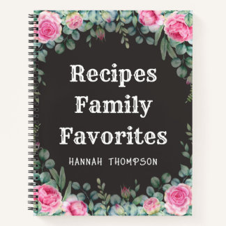 Personalisierte Rezepte Familienfavoriten Organisa Notizbuch