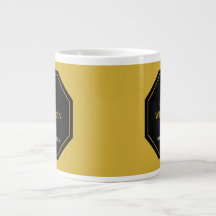 Personalisierte Riesenkaffee-Tasse für Wiedersehen