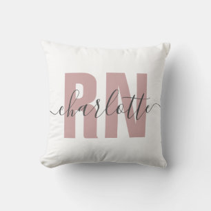 Personalisierte RN-Geschenke für Krankenschwester Kissen