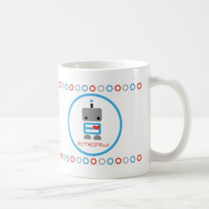 Personalisierte Roboter-Tasse Kaffeetasse