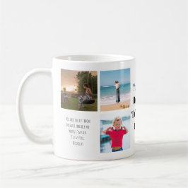 Personalisierte Rockin-Mama Kid-Nachrichten und Fo Kaffeetasse
