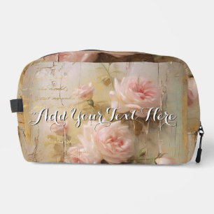 Personalisierte Romantische Rosen Kosmetiktasche Waschbeutel