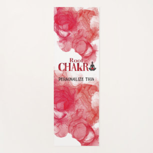 Personalisierte Root Chakra Meditation Reiki Yoga  Yogamatte