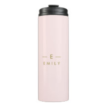 Personalisierte, rosa-minimalistische Moderne