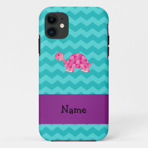Personalisierte rosa Namensschildkröte title_seo2