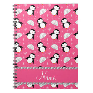 Personalisierte rosa notizblock