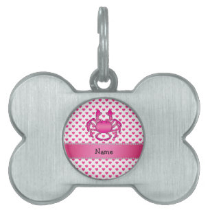 Personalisierte rosa tiermarke