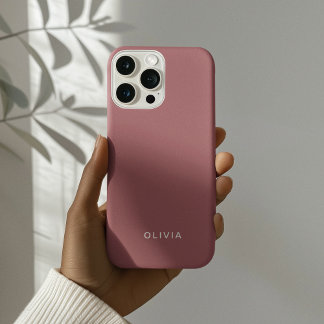 "Personalisierte Rose Gold: iPhone Case mit benutz