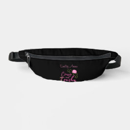 Personalisierte Rosenschmuck Bauchtasche