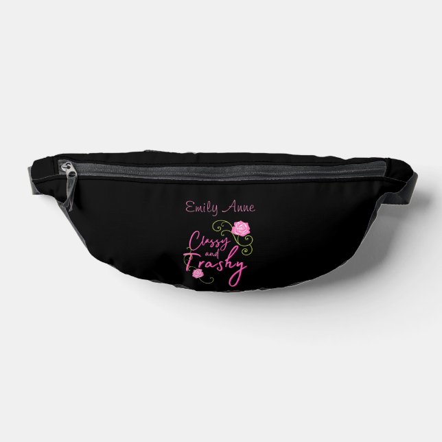 Personalisierte Rosenschmuck Bauchtasche (Ablage )