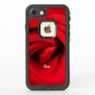 Personalisierte rote Rose