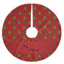 Personalisierte rote Weihnachtsnamenssterne