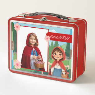 Personalisierte Rotkäppchen-Lunchbox Metall Brotdose
