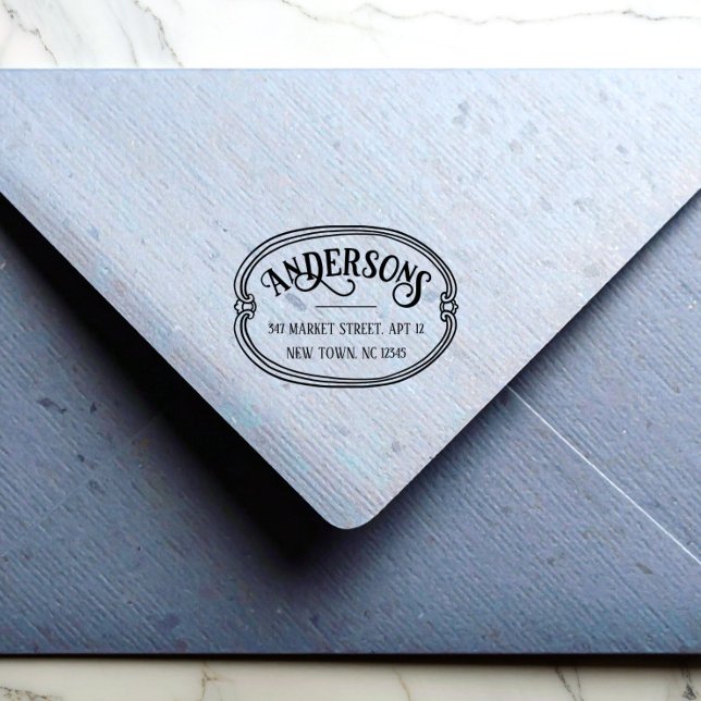 Personalisierte Rücksendeadresse Gummistempel (Von Creator hochgeladen)