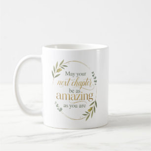 Personalisierte Ruhestandswünsche für Mitarbeiter Kaffeetasse