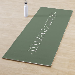 Personalisierte ruhige Meditations-Yogamatte mit N Yogamatte