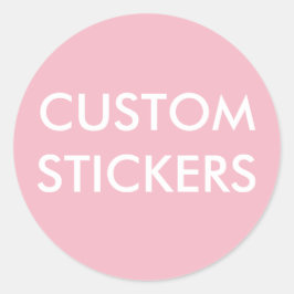 Personalisierte Runde-Aufkleber-Leere Runder Aufkleber