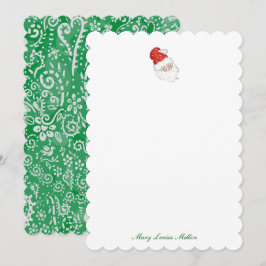 Personalisierte Santa Notes Einladung