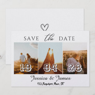 Personalisierte "Save-the-Date"-Karte mit Foto Save The Date