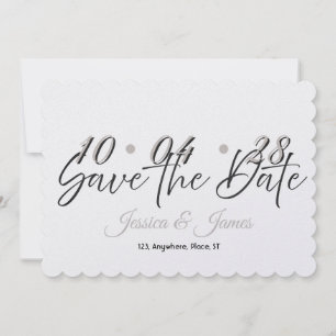 Personalisierte Save-the-Date-Karten nach Maß Save The Date
