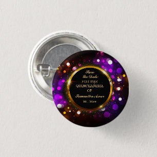 Personalisierte 'Save the Date'-Magnete für Quince Button
