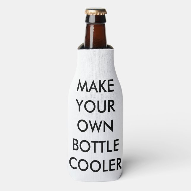 Personalisierte Schaumflasche Cooler Ärmel Flaschenkühler (Flaschenvorderseite)