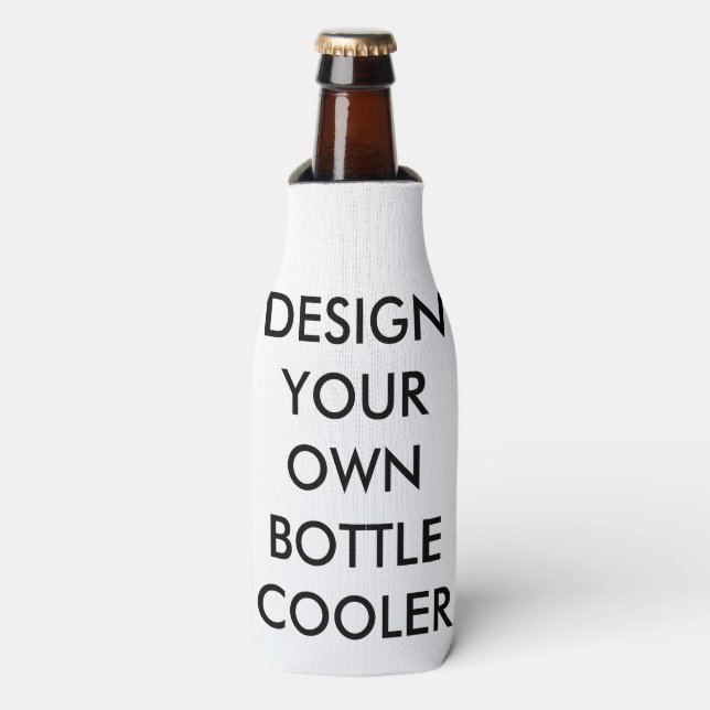 Personalisierte Schaumflasche Cooler Ärmel Flaschenkühler (Flaschenvorderseite)