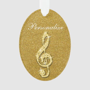 Personalisierte schillernde funkelnd ornament